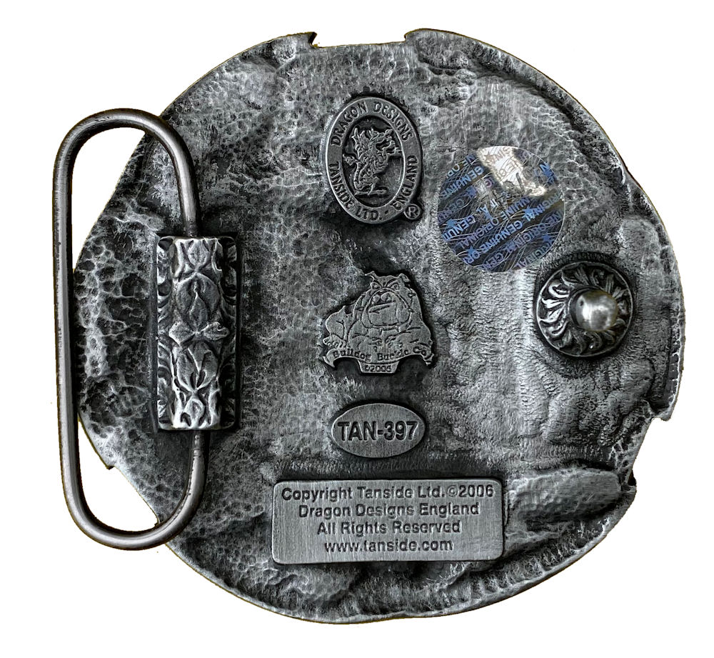 Celtic Design - black Belt Buckle